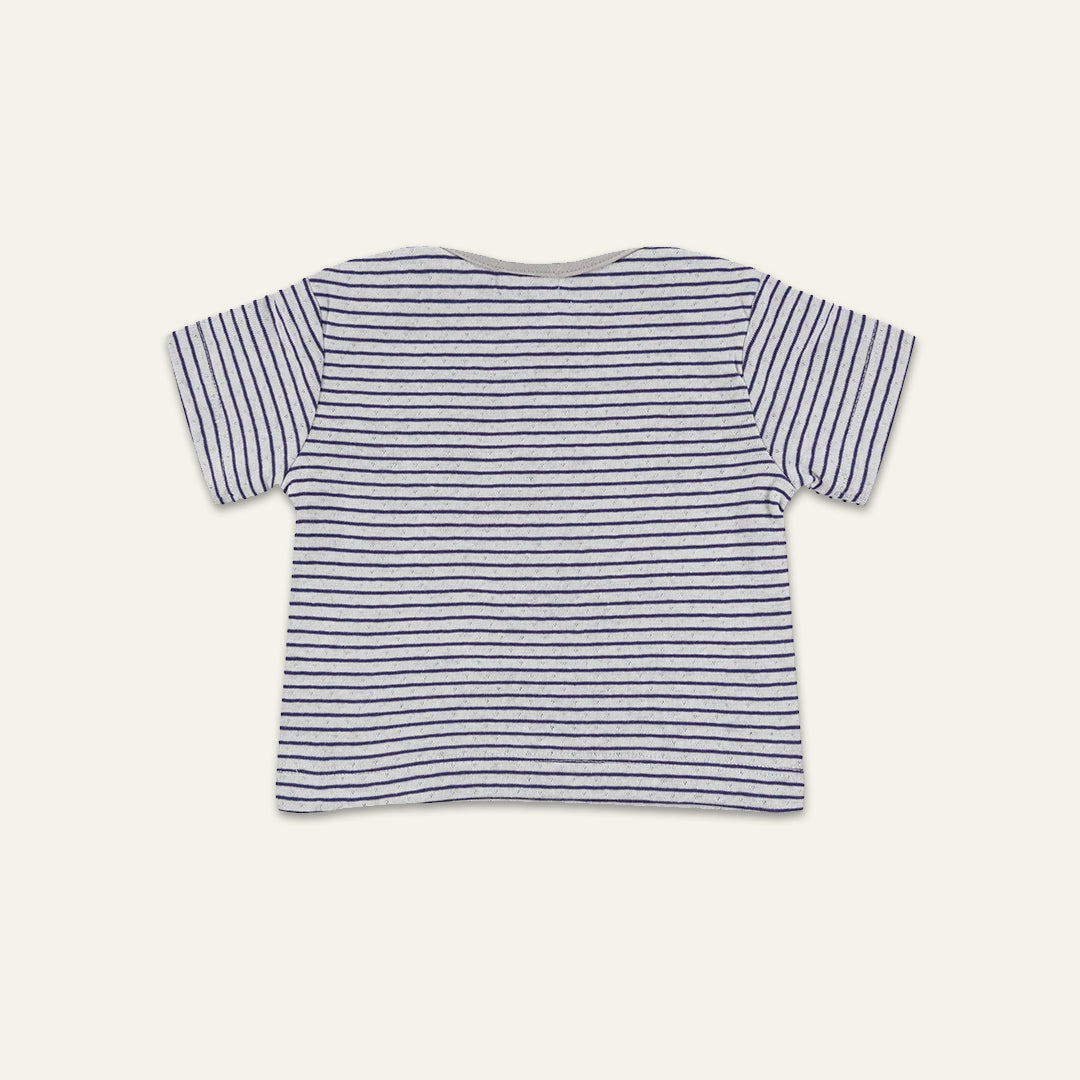 organic cotton Reversible Jersey stripe Short Set - image 4