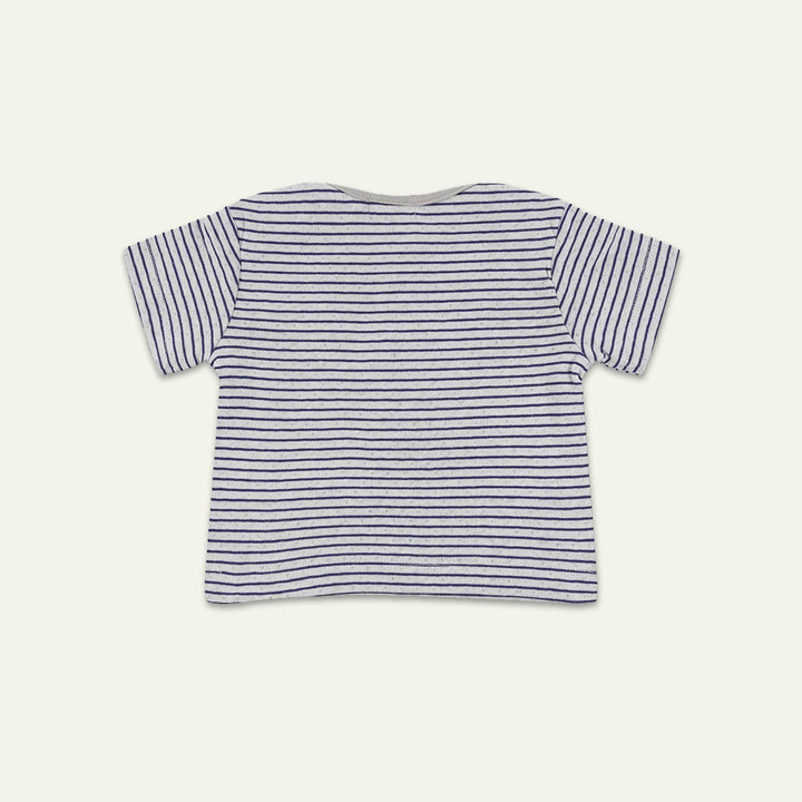 organic cotton Reversible Jersey stripe Short Set - image 4