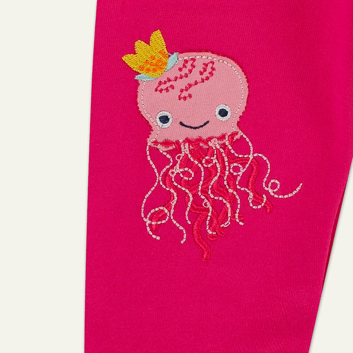 organic cotton Sea Friends Applique Legging - image 2