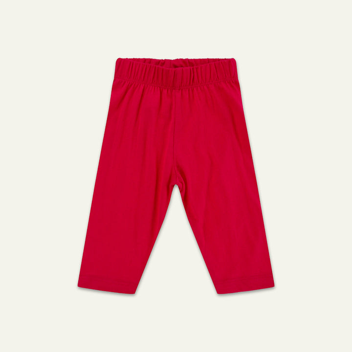 organic cotton Flamingo applique and Check Dress And Leggings Set - image 4
