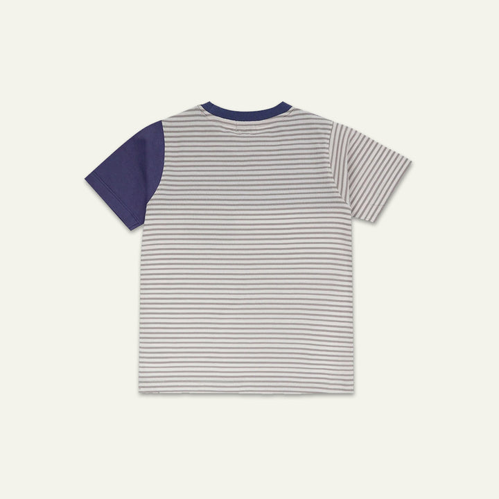 organic cotton stripe short sleeve - image 3