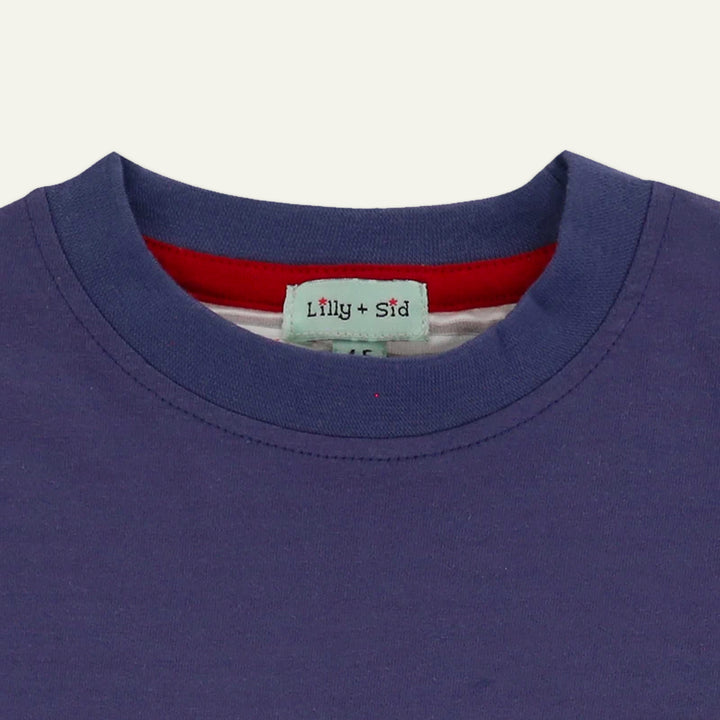 organic cotton stripe short sleeve - image 2