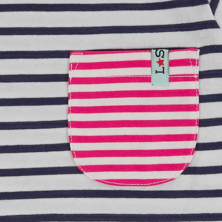 organic cotton mixed Stripe full sleeve Top
- image 2