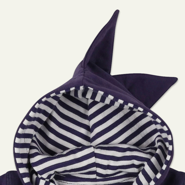 Dinosaur Spike hooded reversible stripe Jacket - image 4