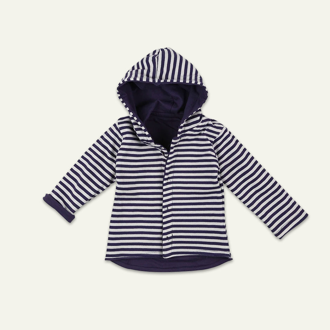 Dinosaur Spike hooded reversible stripe Jacket - image 2