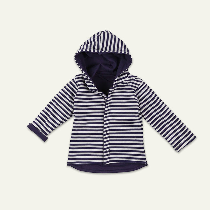 Dinosaur Spike hooded reversible stripe Jacket - image 2